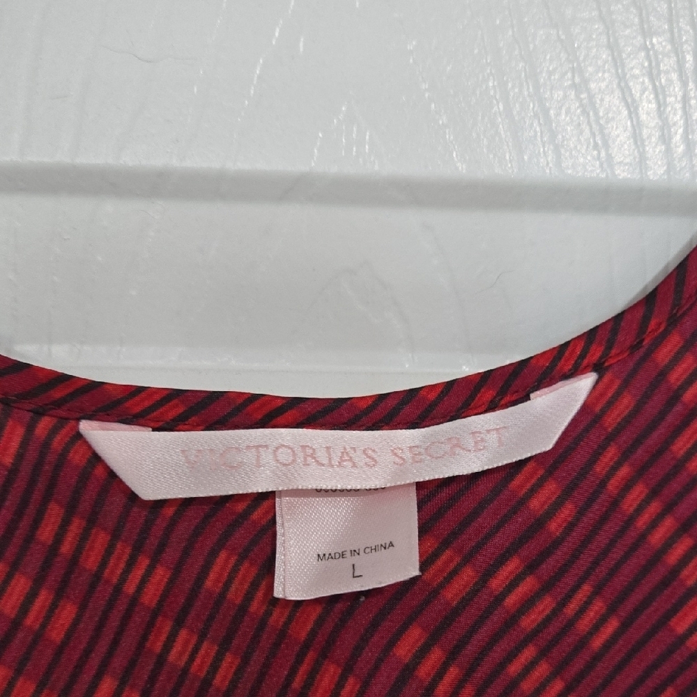 Victoria's Secret Red and Black Tank Top - Picture 3 of 3